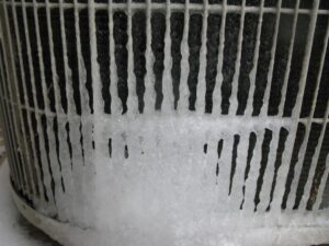 Ice Covered on AC